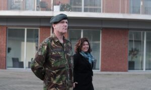 Militairen bij Liberein Ernst Bergboer