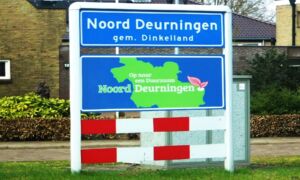 Noord deurningen plaatsnaambord