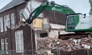 Sloop oude jongensschool willemdeclergstraat hengelo