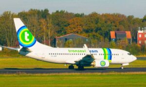 Transavia landing phxry vliegveld twente news united dennis bakker