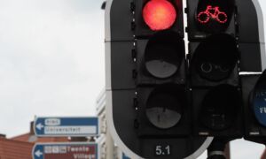 Verkeerslicht Ernst Bergboer