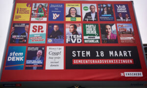 verkiezingen - gemeenteraadsverkiezingen - posters - billboard