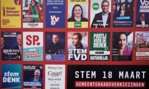 Verkiezingsposter - verkiezingen