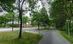 Zuidelijke parallelweg gronausestraat fietspad