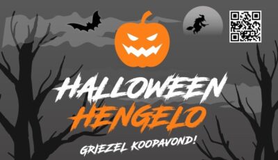 Halloween in binnenstad Hengelo