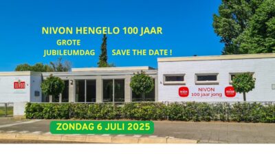 Vier de honderdste verjaardag van Nivon Hengelo mee