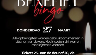 Benefietbingo voor Libanon