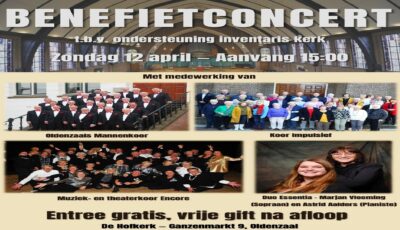Benefietconcert in de Hofkerk