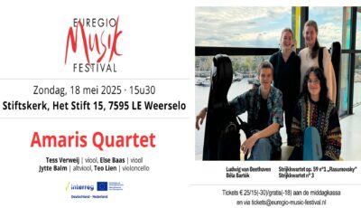 Concert Euregio Music Festival in de Stiftskerk Weerselo