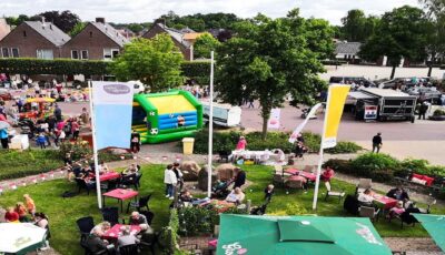 Gezellige boel op Hemelvaartsdag in Rossum