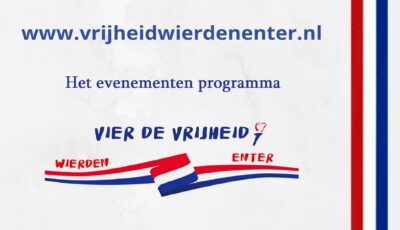 Het volledige programma van 80 jaar Vier de vrijheid Wierden en Enter