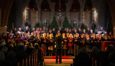 Vierkoren kerstconcert in Jacobuskerk