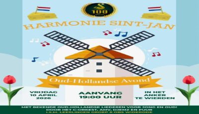 Oud-Hollandse Avond Harmonie Sint Jan Wierden