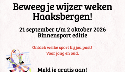 Beweeg je Wijzer Weken Haaksbergen