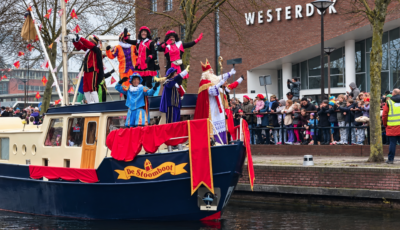 Sinterklaasintocht bij de Jachthaven