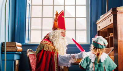 Het Palthe Huis wordt huis van Sinterklaas