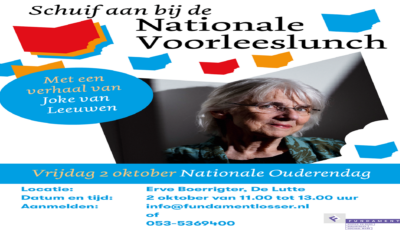Voorleeslunch De Lutte