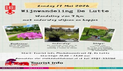 Wijnwandeling in De Lutte