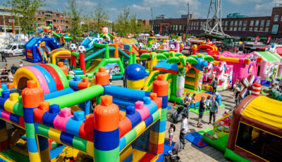AFGELAST: Springkussenfestival in centrum Enschede