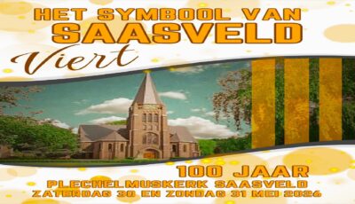 Heel Saasveld betrokken bij eeuwfeest Plechelmuskerk