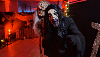 Halloween in de binnenstad van Almelo