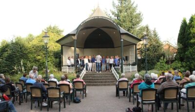 Jaarprogramma muziekkoepel Overdinkel