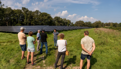 Open energiedag zonnepark Elsmoat