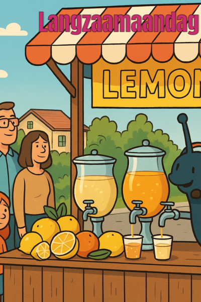 De Langzaamaandag Avondshow vanuit de limonade kraam!