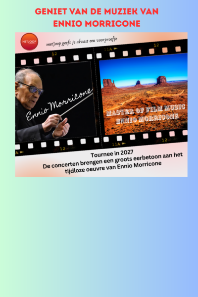 afl. 356 Voorproefje bij metJoop met muziek van Ennio Morricone