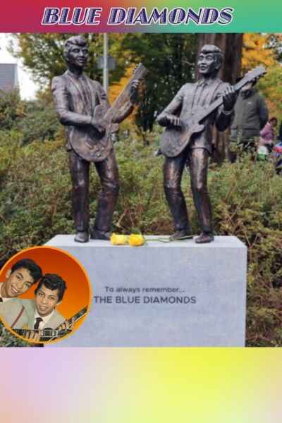 Eerbetoon in Driebergen: the Blue Diamonds krijgen een standbeeld.