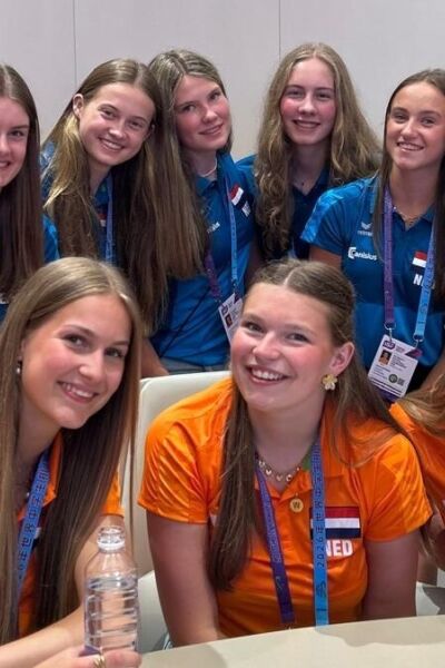 Het Canisius is in China voor het WK schoolvolleybal: update dinsdag | Erwin Elfrink en Noa Kamphuis