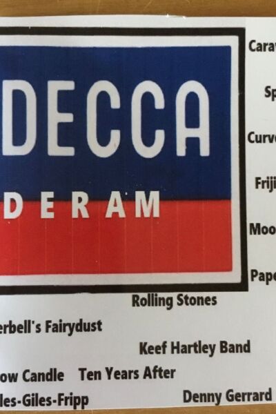Vrienden van Muziekfreak met Johan Bennink & Hans Kerkhof die 't Decca en Deram label aan het oor van de luisteraar voorbij laten trekken!