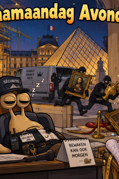 Met je powertools het Louvre beroven , gaat onze pet te boven!!!