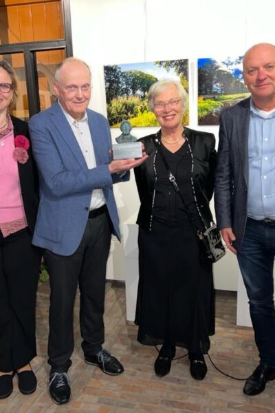 Jos Wintels winnaar W.H. Dingeldein Cultuurprijs | Wethouder Benno Brand