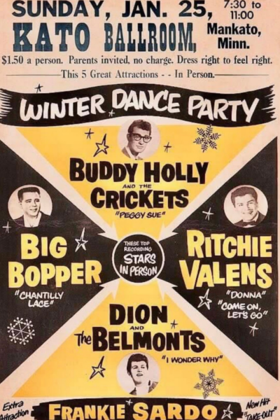 afl. 327 Muziek uit de fifties | Buddy Holly,  Big Bopper, Dion & the Belmonts en Ritchie Valens