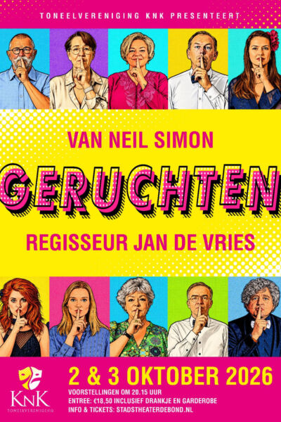 KNK Toneel: vrijdag en zaterdag in De Bond | Nienke Boode