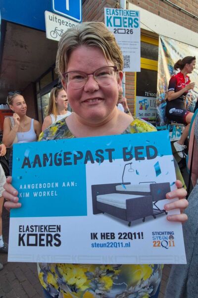 Het 22q11 syndroon: Elastiekenkoers maakt bed mogelijk | Kim Workel
