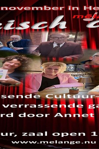 Nieuwe serie Muzisch Café’s Oldenzaal | Annet Meijerink