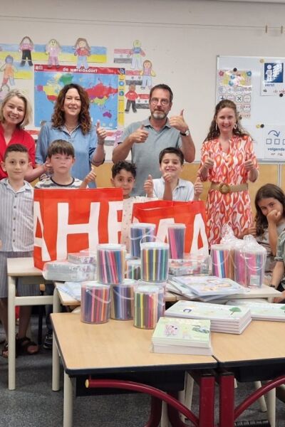 Wens van Regenboogschool in Oldenzaal komt uit | Karin Freriksen