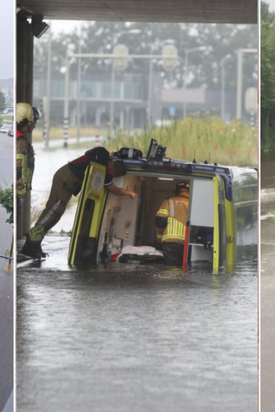 Brandweer Twente kreeg 280 meldingen van wateroverlast | Tonnis Goosen