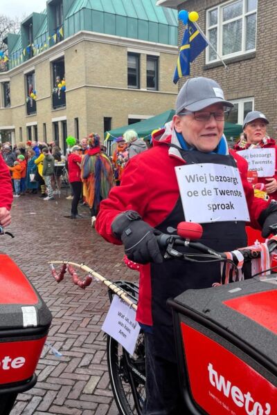 Streektaal: De Tweta bakfiets komt naar Oldenzaal | Nikki