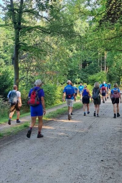 Twentse wandelaars in de Nijmeegse 4 daagse | Wim Geertman dag 4