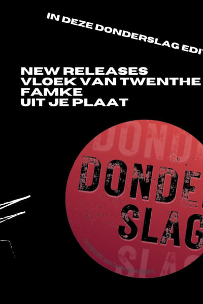 Beukende riffs, melancholische poprock en de nieuwste releases op Donderslag