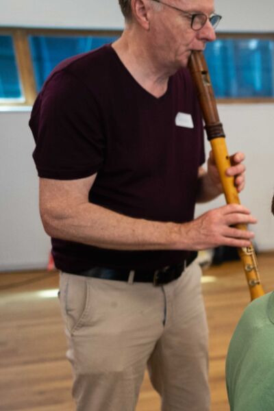 Kaliber start nieuw blokfluitensemble in 2026: vrijdag oefenles | Jeroen van Lexmond