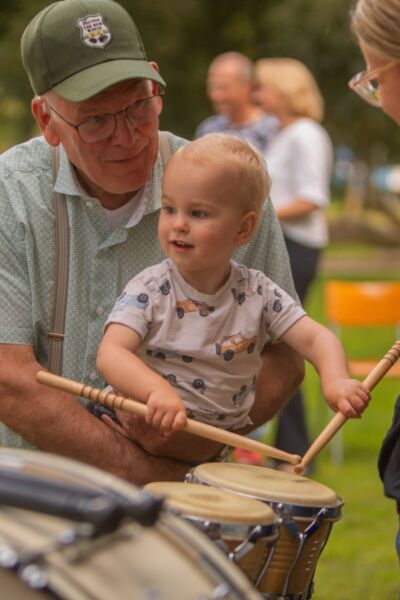 Slagwerkers op de Oldenzaalse muziekkoepel | Jorn Huiskes