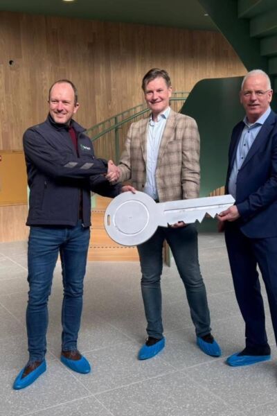 Sleuteloverdracht Sportcomplex Almelo | Jeffrey Hinnen