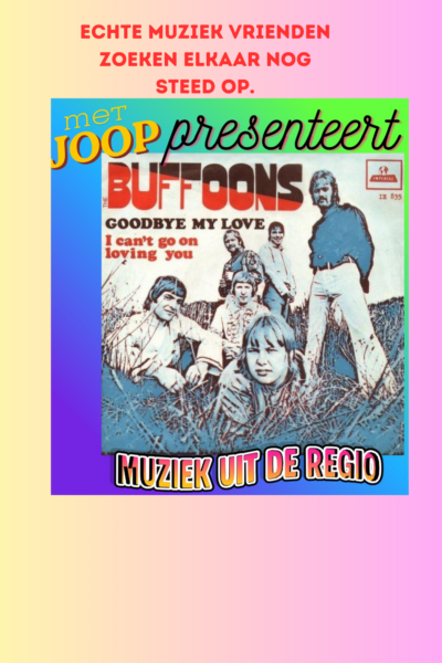 afl. 351 Muziek uit de Regio | Goodbye My Love / I Can't Go On Loving You - the Buffoons
