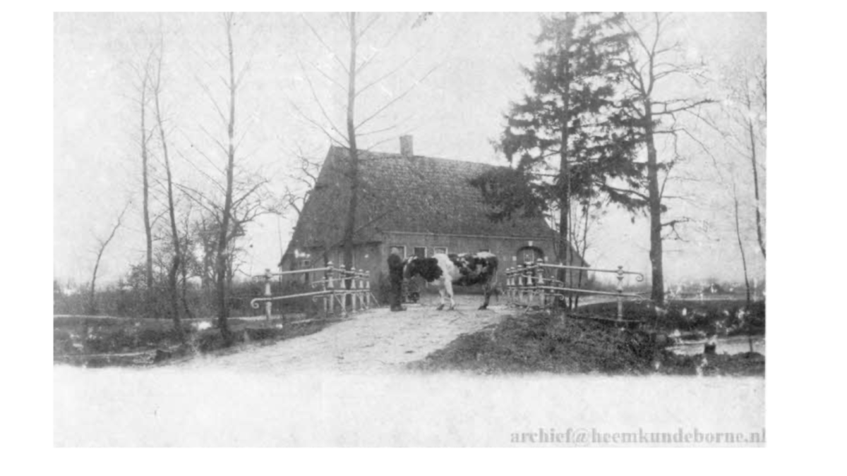 19000601 klaas aan de brug oude hengeloseweg 130 foto heemkundevereniging borne