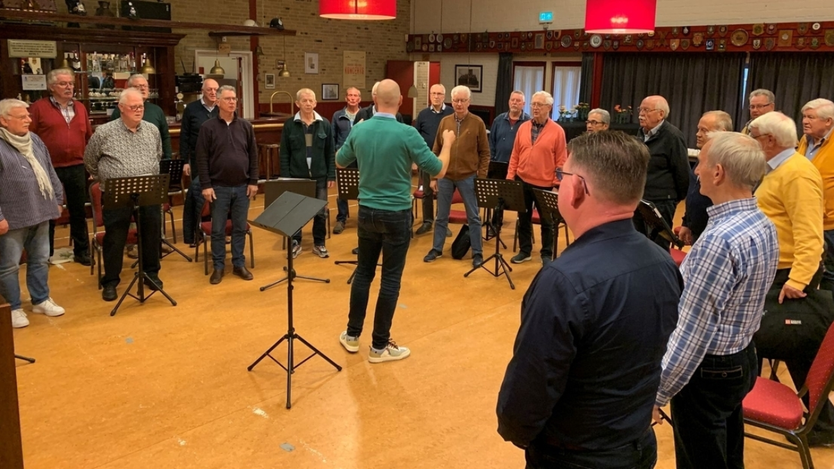 20221027 Twents Politiekoor 75 jaar repetitie Foto RTV Oost