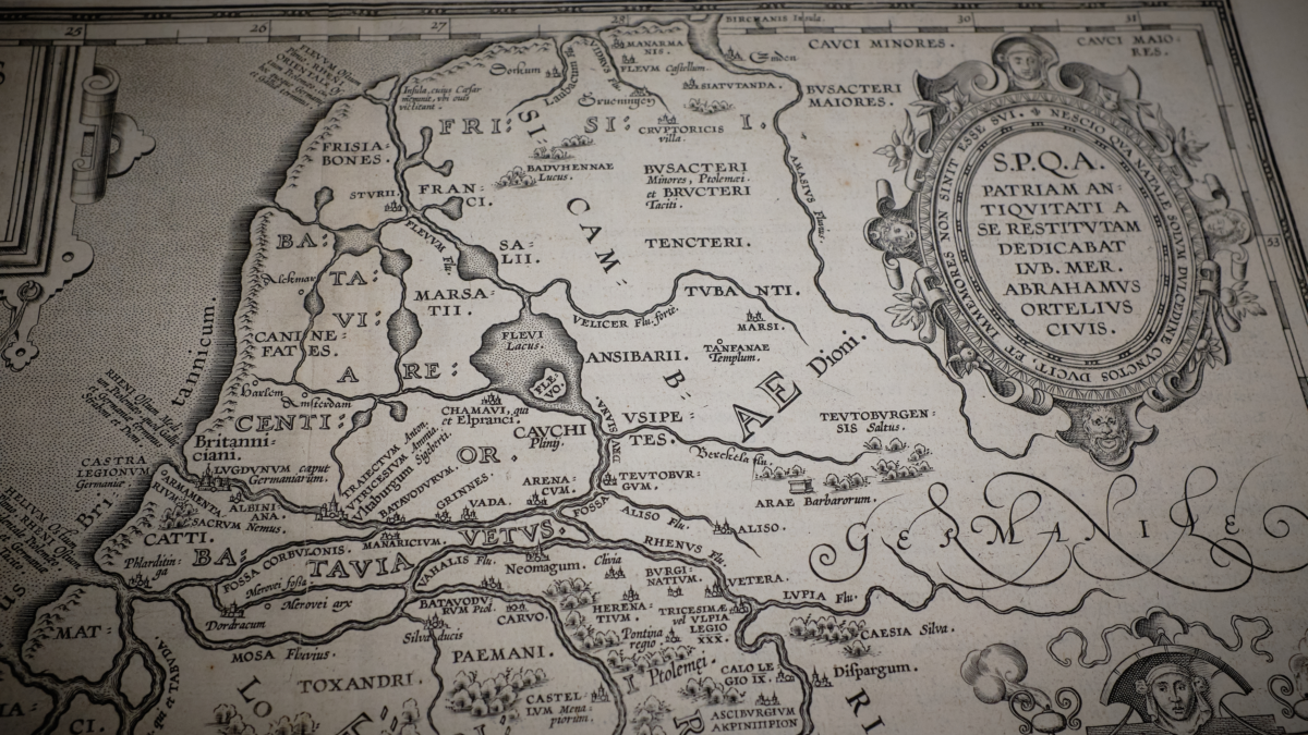 Tanfanatempel Tubanti kaart atlas Ernst Bergboer
